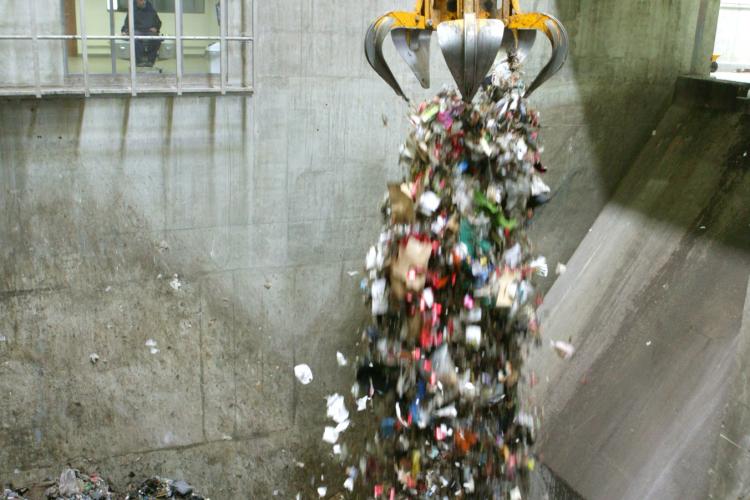 Fossa de residus del Centre de Tractament de Residus