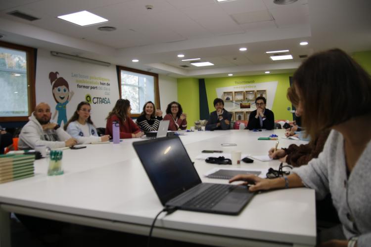 La reunió de la Comissió d'Informació i Vigilància del Centre de Tractament de Residus de la tardor del 2025