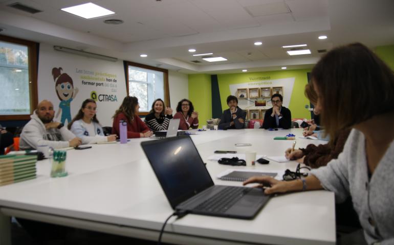 La reunió de la Comissió d'Informació i Vigilància del Centre de Tractament de Residus de la tardor del 2025